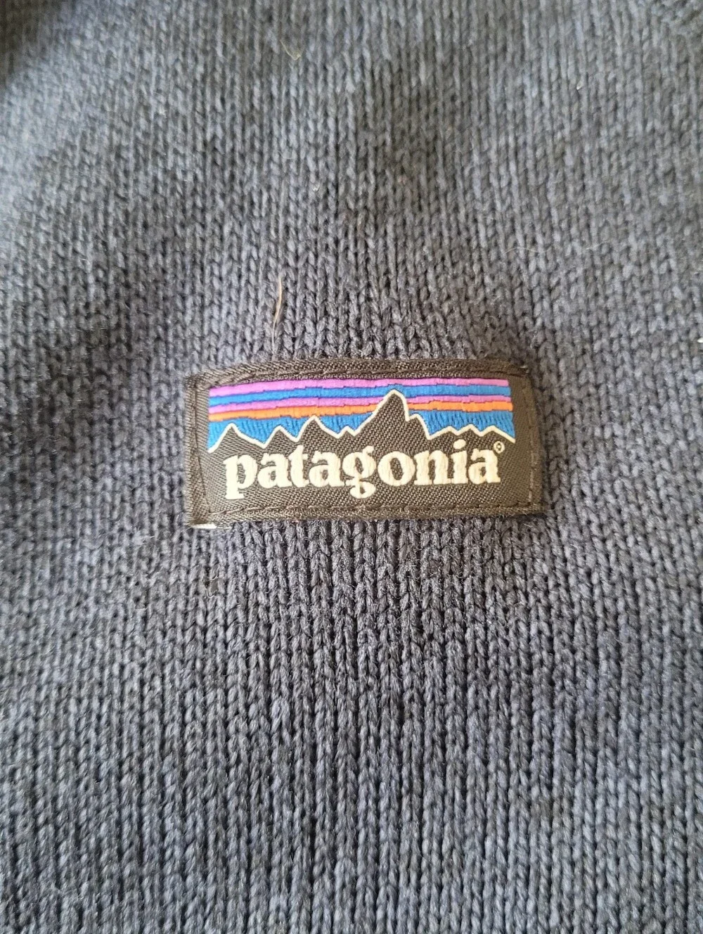 Patagonia Jacket Kids Small (7-8) Blue Well Worn Fleece Full Zip Pockets